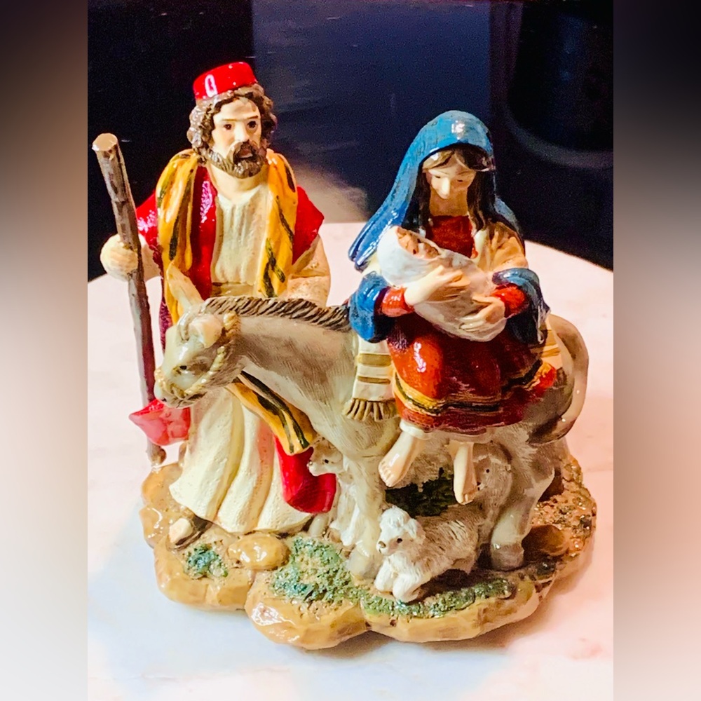 FITZ AND FLOYD THE JOURNEY MUSICAL FIGURINE HOLIDAY MUSICAL BABY JESUS NEW 2017